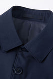 Black Single Breasted 2 Piece Men's Suits
