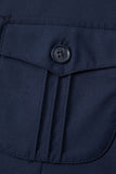 Black Single Breasted 2 Piece Men's Suits