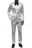 2 Piece Champagne Shawl Lapel One Button Men's Prom Suits