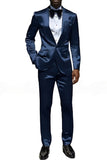 2 Piece Champagne Shawl Lapel One Button Men's Prom Suits
