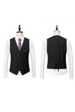 2 Piece Notch Lapel Dark Grey Single Breasted Men's Prom Suits