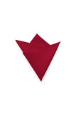 Black Satin Pocket Square
