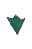 Black Satin Pocket Square