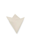Black Satin Pocket Square