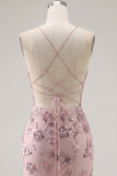 Blush Bodycon Halter Neck Sheer Corset Sequins Short Prom Dress