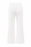 White 2-Piece Strapless Double Breasted Slim Fit Women Suits