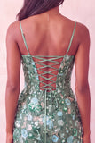 Pink Corset Bodycon Ruched Short Homecoming Dress with Sequins