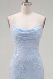 Yellow Bodycon Ruched Spaghetti Straps Floral Embroidery Homecoming Dress