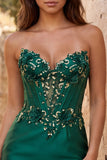 Navy Sweetheart Corset Bodycon Floral Sequins Satin Short Homecoming Dress
