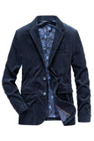 Notch Lapel Brown Single Breasted Men's Prom Blazer