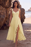 White A-Line Sweetheart Ruched Chiffon Midi Wedding Dress with Lace Side Slit