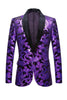 Load image into Gallery viewer, Red Sequins Men&#39;s 2 Pieces Suits