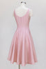 Load image into Gallery viewer, Pink A-Line Spaghetti Straps Midi Wedding Guest Dress