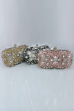 Rhinestone Sparkly Black Party Clutch Bag