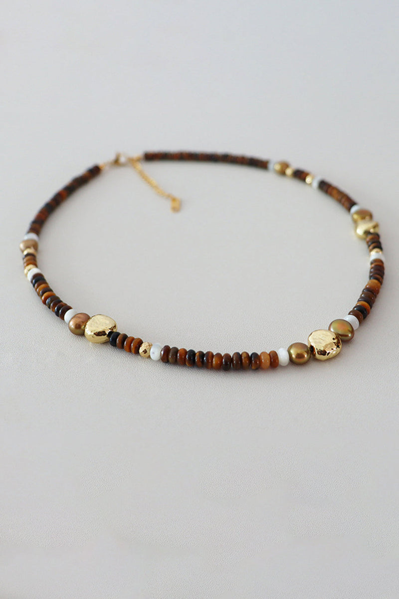 Load image into Gallery viewer, Chic Maillard Beaded Necklace