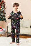 Halloween Family Pumpkin Printed Pajamas Set