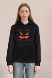 Evil Black Pumpkin Hooded Family Sweatshirts