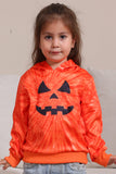 Orange Halloween Family Suit Long Sleeve Hooded Sweatshirt