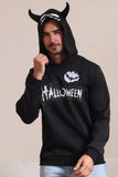 Black Halloween Family Costume Hooded Sweatshirt