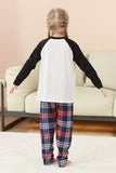 Black and White Tree Printed Family Christmas Pajamas