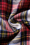 Red Plaid Long Sleeve Family Matching Christmas Shirts