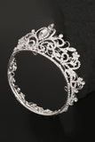 Crystal Prom Queen Pageant Golden Crown Tiara