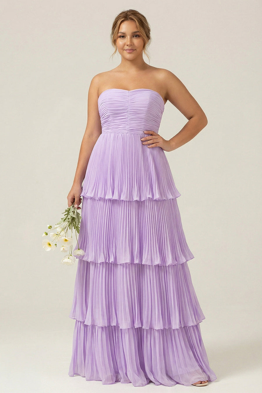 sheath v neck bridesmaid dresses Duntery V-neck Sheath Floor-Length Pleated Dresses, Black main image 1
