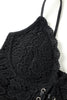 Load image into Gallery viewer, Lace Top Black Camisole