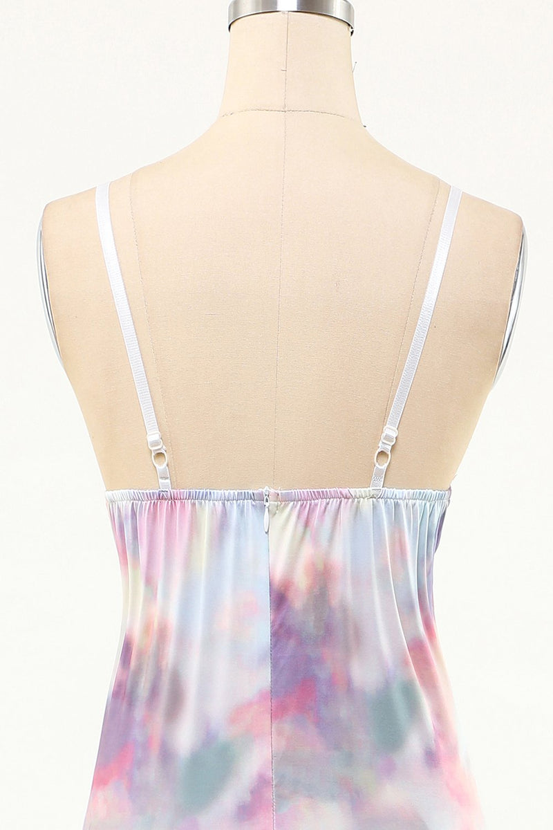 Load image into Gallery viewer, Spaghetti Straps Tie Dye Dress