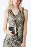 Glitter Fringe 1920s Flapper Dress