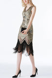 Glitter Fringe 1920s Flapper Dress