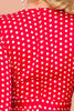 Load image into Gallery viewer, Red Polka Dots Long Sleeves Bohemian Dress