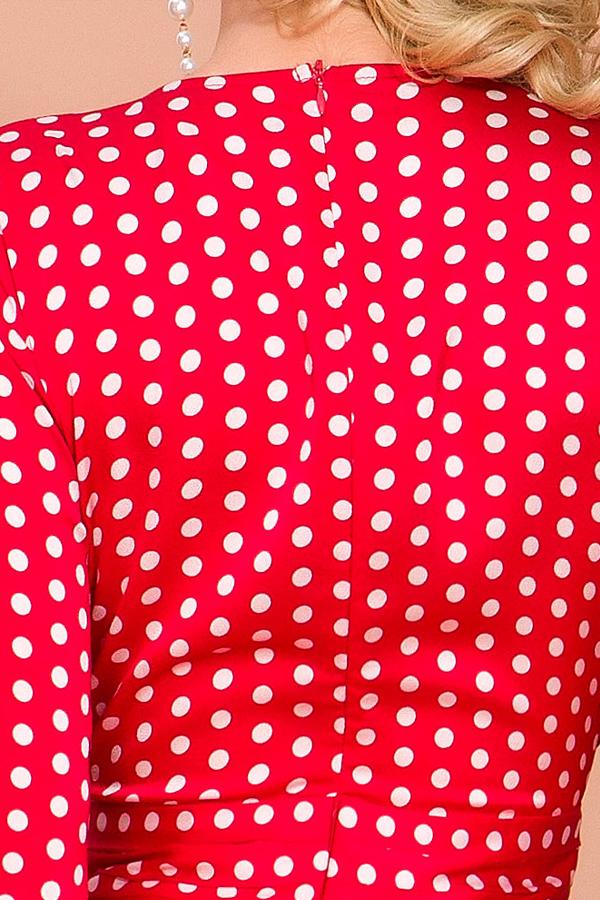 Load image into Gallery viewer, Red Polka Dots Long Sleeves Bohemian Dress