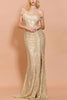 Load image into Gallery viewer, Sequin Memaid Long Prom Dress