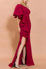 Load image into Gallery viewer, Amazing  One Shoulder Red Evening Party Dress