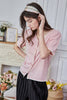 Load image into Gallery viewer, Pink Short Sleeves Knitted Top