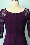 Grape Lace Midi