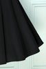 Load image into Gallery viewer, Black 50s Dress