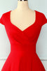 Load image into Gallery viewer, Red Solid Dress