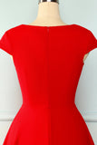 Red Solid Dress