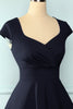 Load image into Gallery viewer, Navy Solid Dress