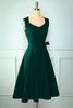 Load image into Gallery viewer, Soft Dark Green Dress