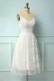 White Midi Lace Dress