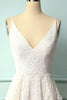 Load image into Gallery viewer, White Lace Asymmetrical Dress