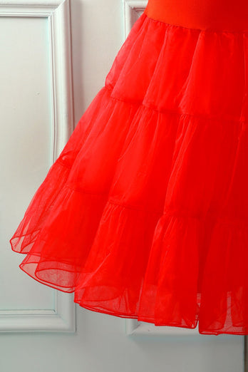 Red Tutu Petticoat