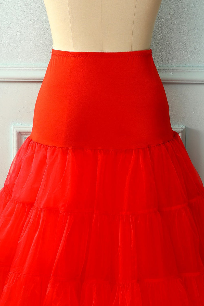 Load image into Gallery viewer, Red Tutu Petticoat