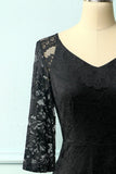 Black Lace Midi