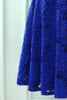 Load image into Gallery viewer, Royal Blue V Neck Midi Lace