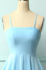Load image into Gallery viewer, Blue Open Back Cocktail Dress