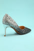 Load image into Gallery viewer, Bling Bling Pointy Heels